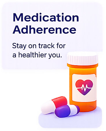 Medication Adherence - Stay on track for a healthier you.
